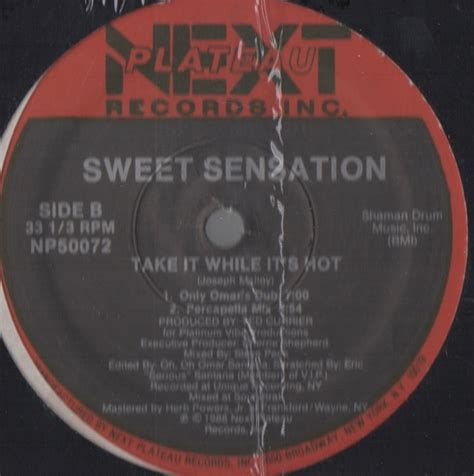 【12inch】sweet Sensation Take It While Its Hot Compact Disco Asia