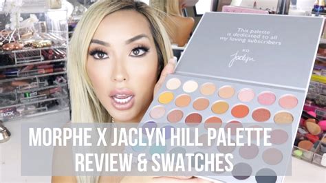 Morphe X Jaclyn Hill Palette Review And Swatches Arika Sato Youtube