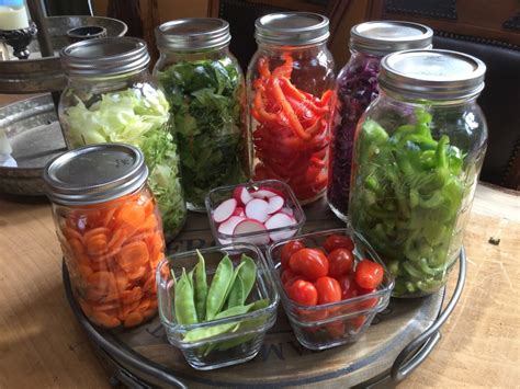 Simple Prep Storing Vegetables In Mason Jars Twig And Feather