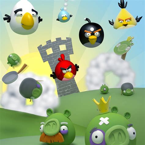 Angry Birds Ipad Backgrounds Free Ipad Retina Hd Wallpapers
