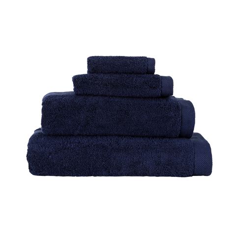 Muse Australian Cotton Towel Range Navy Standard Bath Sheet By Muse