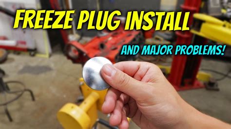 Freeze Plug Install And Problems Boat Restoration Part 7 Youtube