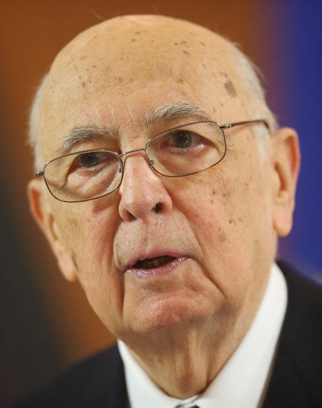 La classe operaia forza di governo. Italian President Giorgio Napolitano Makes Three-day Visit ...