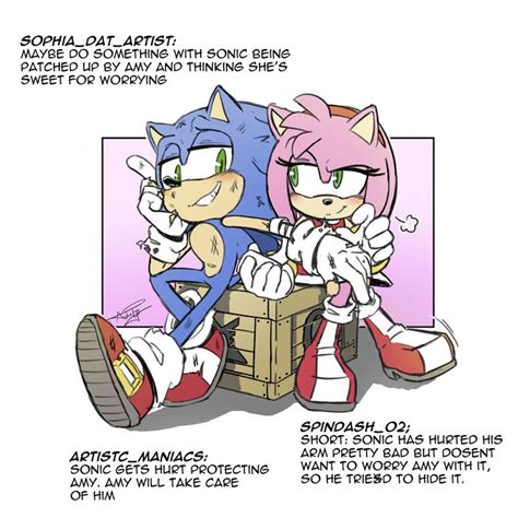 Project Sonamy On Twitter In 2022 Sonic Funny Sonic And Amy Sonic