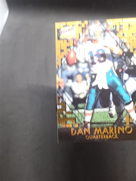 Dan Marino 1997 Pacific Invincible Pop Card 8 Miami Dolphins Hof Ebay