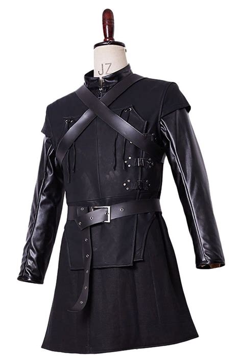 Got Game Of Thrones Game Jon Snow Nights Watch Outfit Cosplay Costume