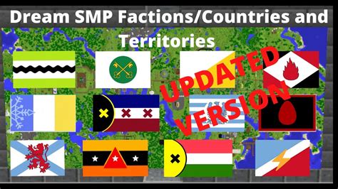 All Countries And Factions Of The Dream Smp Updated 1 Standards To