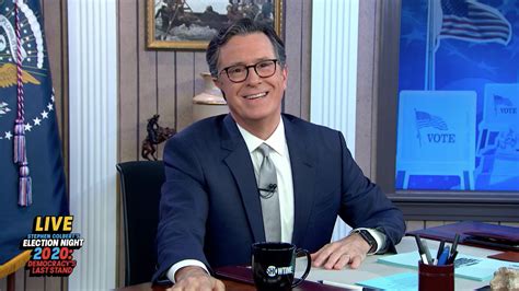 Watch The Late Show With Stephen Colbert The Only Certainty Is Uncertainty As Stephen Colbert