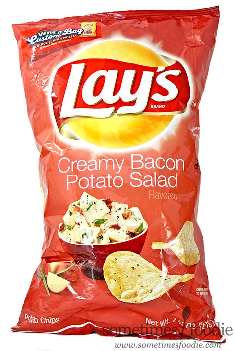 Wherever celebrations and good times happen, lay's® potato chips will be there just as they have been for more than 75 years. Sometimes Foodie: Lay's Creamy Bacon Potato Salad Chips - Walmart