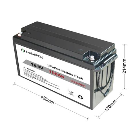 Lifepo4 Battery Pack 12v 150ah Himax