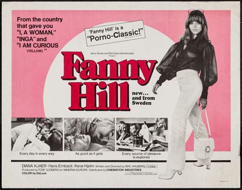Fanny Hill Movie Poster Dark Parks Books Collectibles