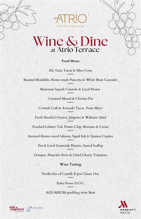 Menu Wine & Dine.pdf | DocDroid