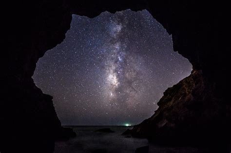 Malibu Sea Cave Starry Night Astrophotography Sony A7rii Flickr