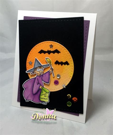 Creative Lady Halloween Witches Halloween Cards Fall Halloween Scary