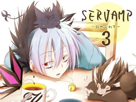 Servamp Kuro Sleepy Ash Anime Guys Vampires The Manga Manga