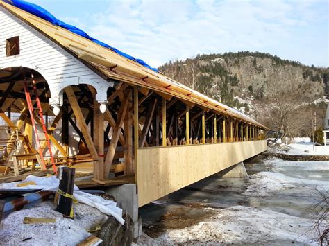 New Roof New Lighting For Stark Covered Bridge Heb Engineers