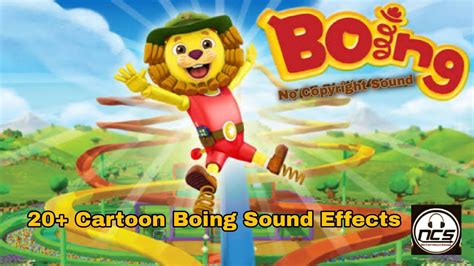 20 cartoon boing sound effects no copyright sound free music youtube