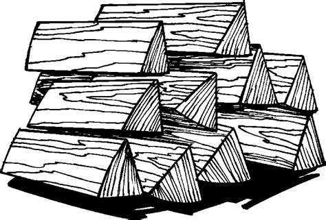 Fire Logs Clipart Black And White