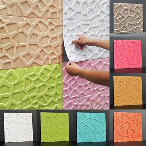 Self Adhesive Patterned 3d Brick Wallpaperwall Tiles Walling Shop