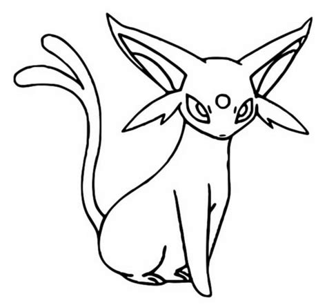 Umbreon Noctali Coloriage Kleurplaat Pokemone Drawingtutorials101