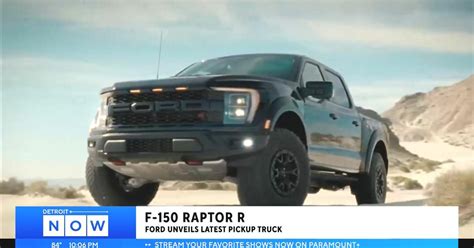 Ford Reveals New 2023 F 150 Raptor R Cbs Detroit