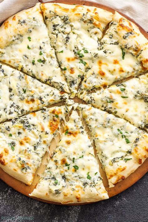 spinach and artichoke dip pizza recipe runner