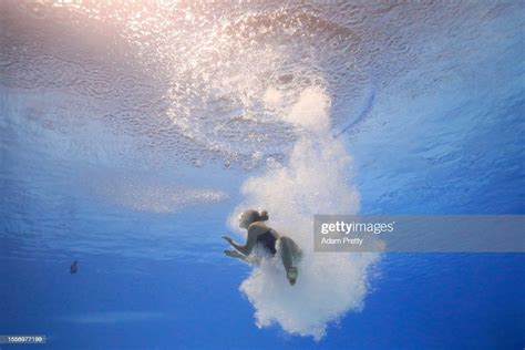 Elna Widerstrom Of Team Sweden Competes In The Womens 3m Springboard
