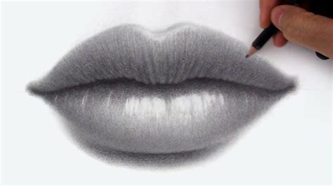 How To Draw Realistic Lips Smiling