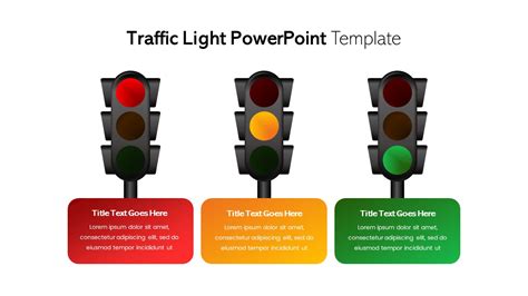 Traffic Lights Template Slidebazaar