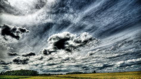 Hdr Clouds Hd Wallpaper