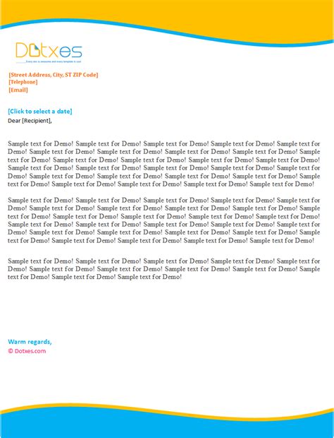30+ best personal letter formats & examples. Personal Letterhead Template (Sky Blue Design) - Dotxes
