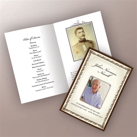 Funeral Booklets Printing Bathurst Central Commercial Printers