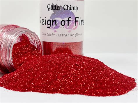 Reign Of Fire Ultra Fine Chameleon Color Shifting Glitter Glitter Chimp