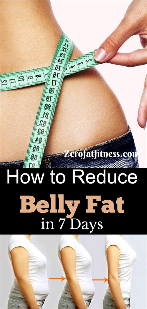 How to reduce belly fat in 7 days at home with exercise. How to Reduce Belly Fat in 7 Days: Diet + Ab Exercises | Zerofatfitness