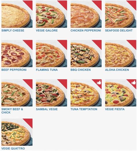 Menu Domino Pizza Malaysia 2023 Update Price List And Pict
