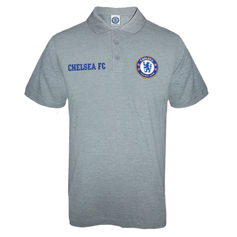 Chelsea Fc Official Football T Mens Crest Polo Shirt Ebay