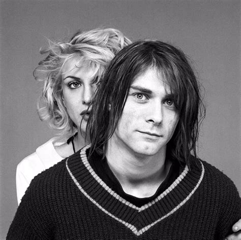 May 10, 1965 krist novoselic is born. Kurt Cobain and Courtney Love Photographed by Michael ...
