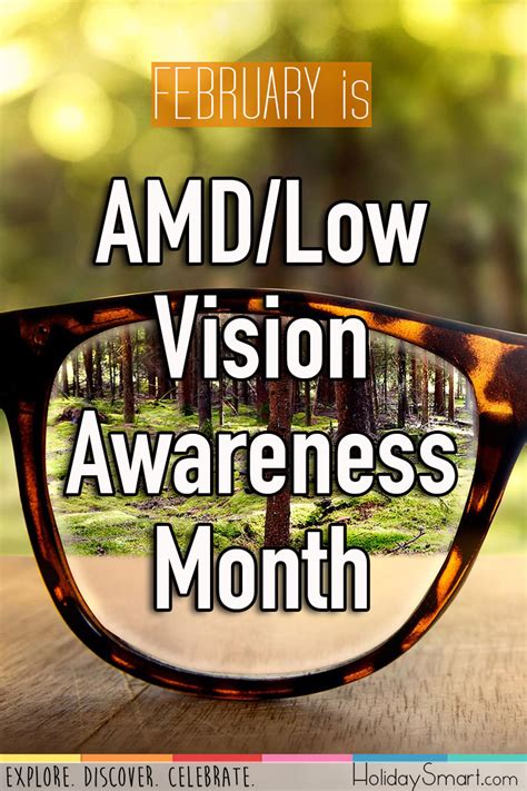 Amdlow Vision Awareness Month Holiday Smart