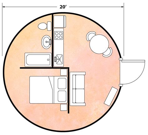 26 30 Foot Yurt Floor Plans Ergasachan