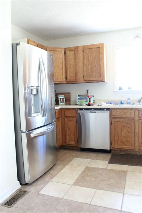 Think about how your newly painted doors and drawers will highlight white paint is a forever classic, and likely goes with everything you already have in your kitchen (just be aware of the potential for showing stains. Dover White Kitchen Cabinets | Refresh Restyle