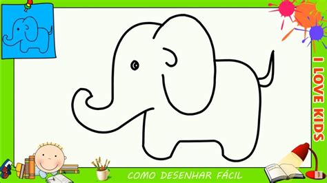 Como Desenhar Um Elefante Facil Passo A Passo Para Iniciantes 2 Youtube