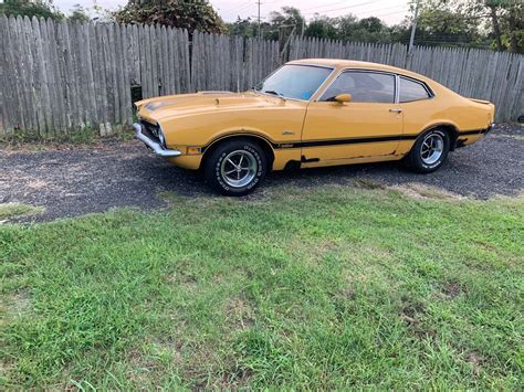 Automatic transmission with new b &m floor shifter. 1972 Ford Maverick Grabber For Sale in Tuckerton, NJ