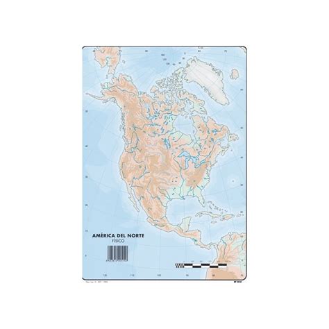 Mapa Politico Mudo De America Del Norte