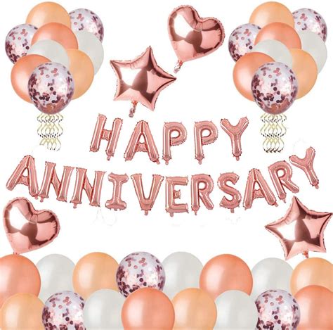 Happy Anniversary Balloon 16 Inch Happy Anniversary Banner Anniversa