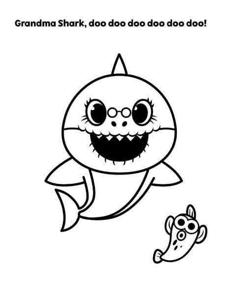 Top 30 Printable Baby Shark Coloring Pages Online Coloring Pages
