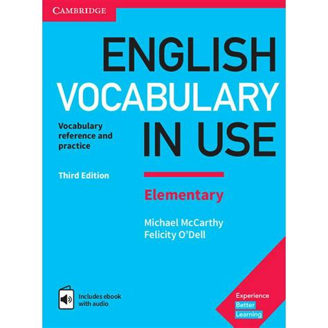 English Vocabulary In Use Elementary Book With Answers And Enhanced