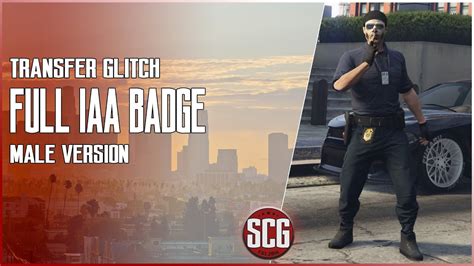 Gta 5 Online How To Get Iaa Badge For Maleby Scg Youtube