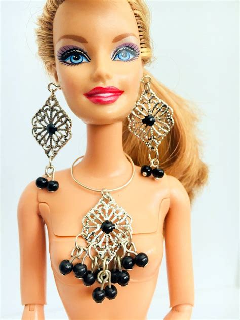 Barbie Doll Necklace With Tiffany Box Barbie Doll Clothes Etsy Doll Clothes Barbie Dolls