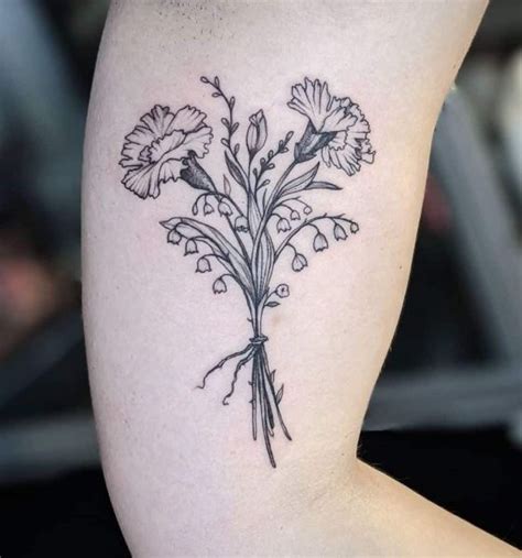 27 Gorgeous Birth Flower Tattoos That You’ll Actually Wish Always