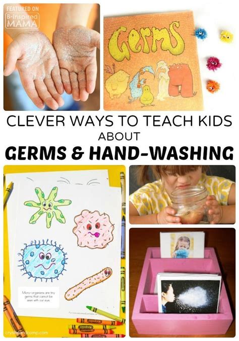 Clever Ways For Teaching Kids About Germs And Hand Washing Artofit